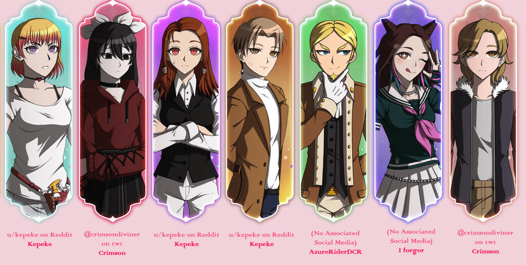 Collection of Specific Art-Style Sprite Commissions (2022 - 2023)