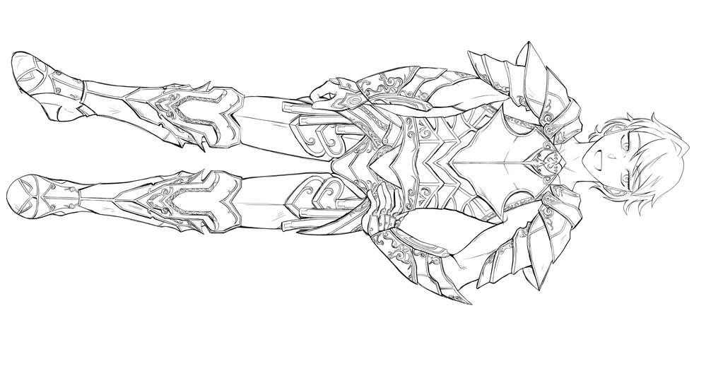 Knight's Armor for CrimsonDiviner (2023)